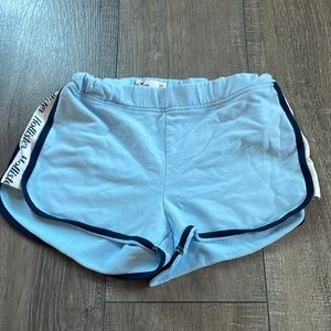 Hollister XS Light Blue Cotton Shorts